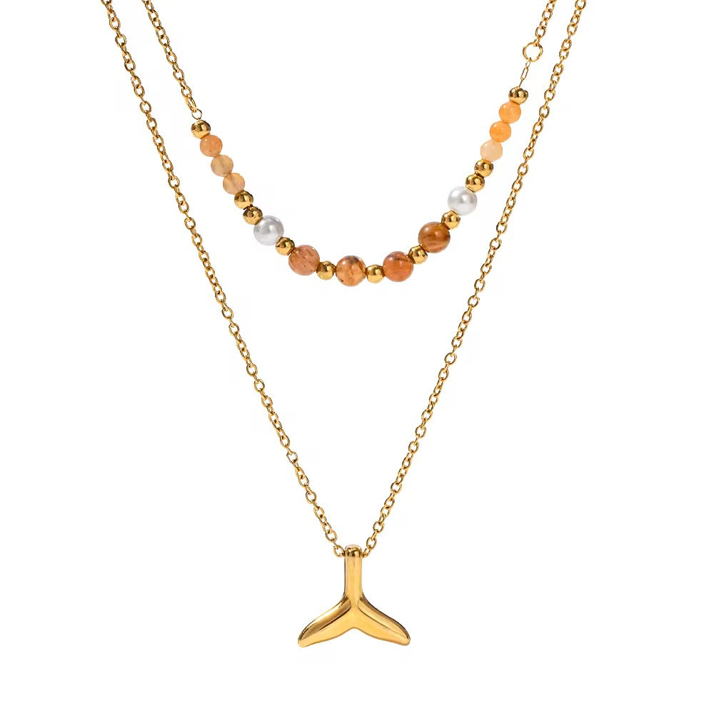 Mermaid layer Necklace
