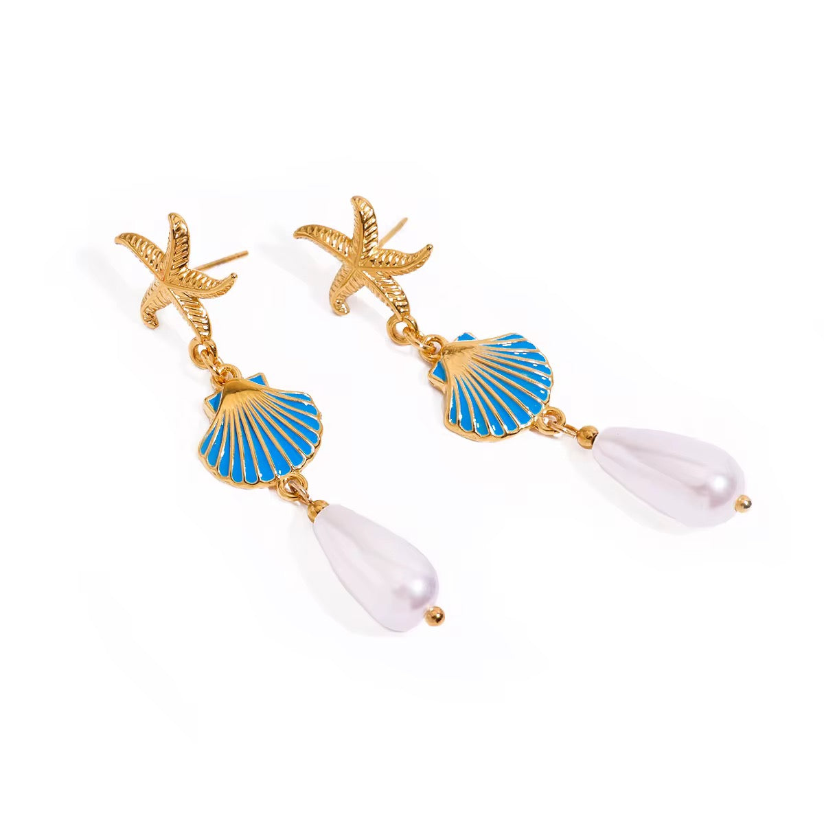 Seaside Pearl Dangles