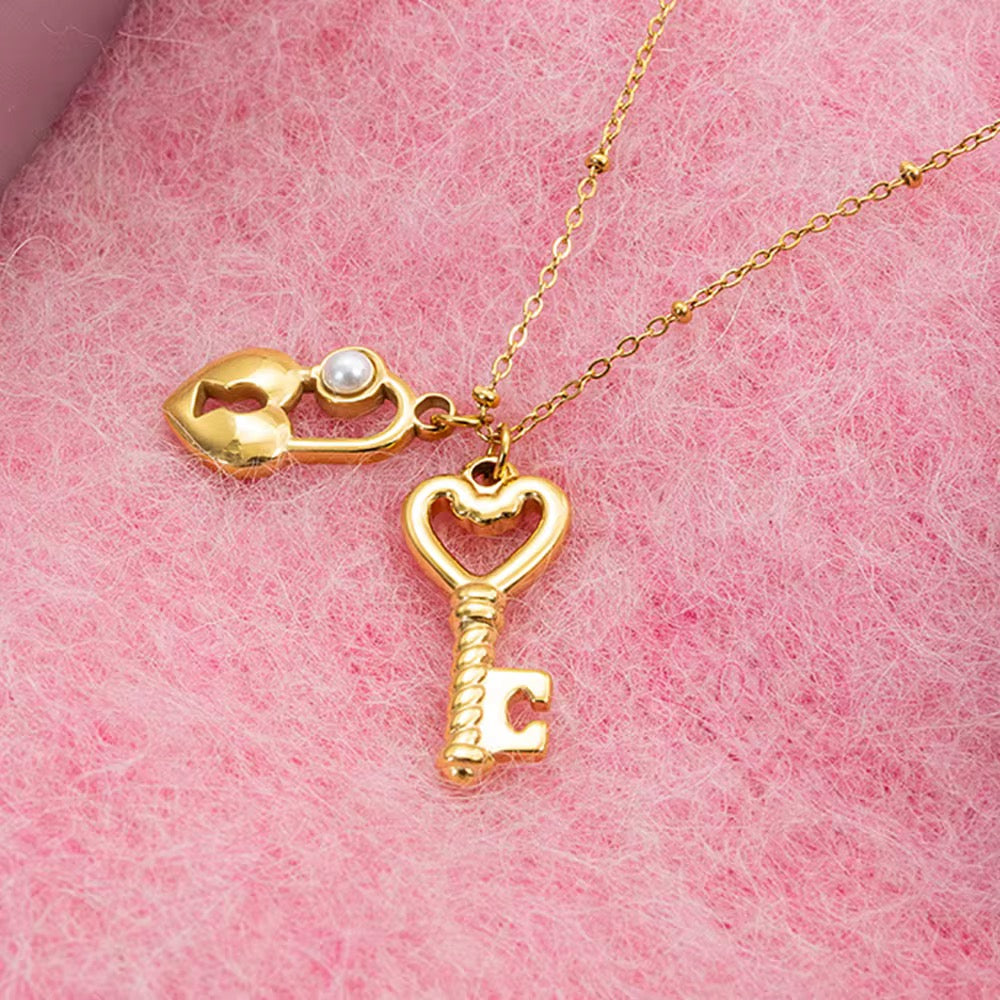 Lock & Key Necklace