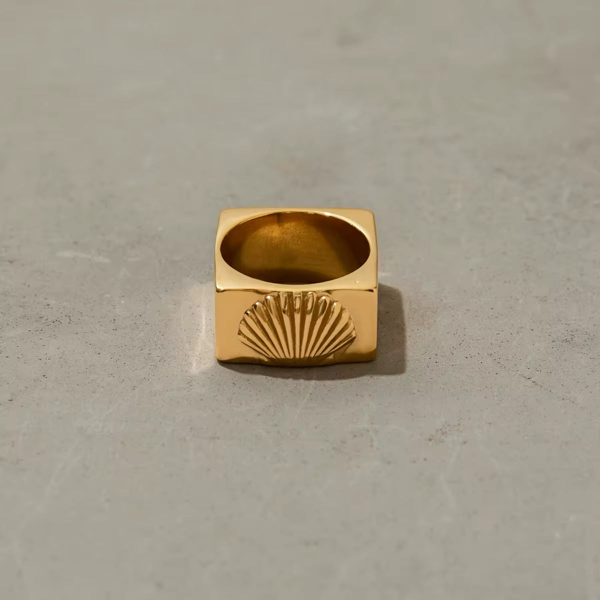 Shell chunky Ring
