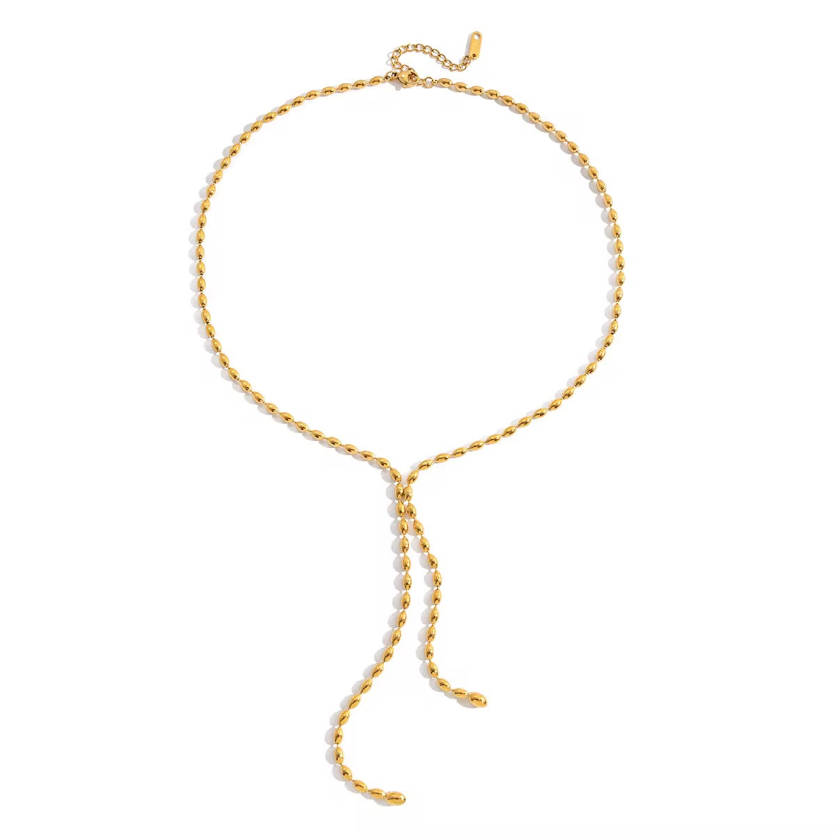 Tassel Y Necklace