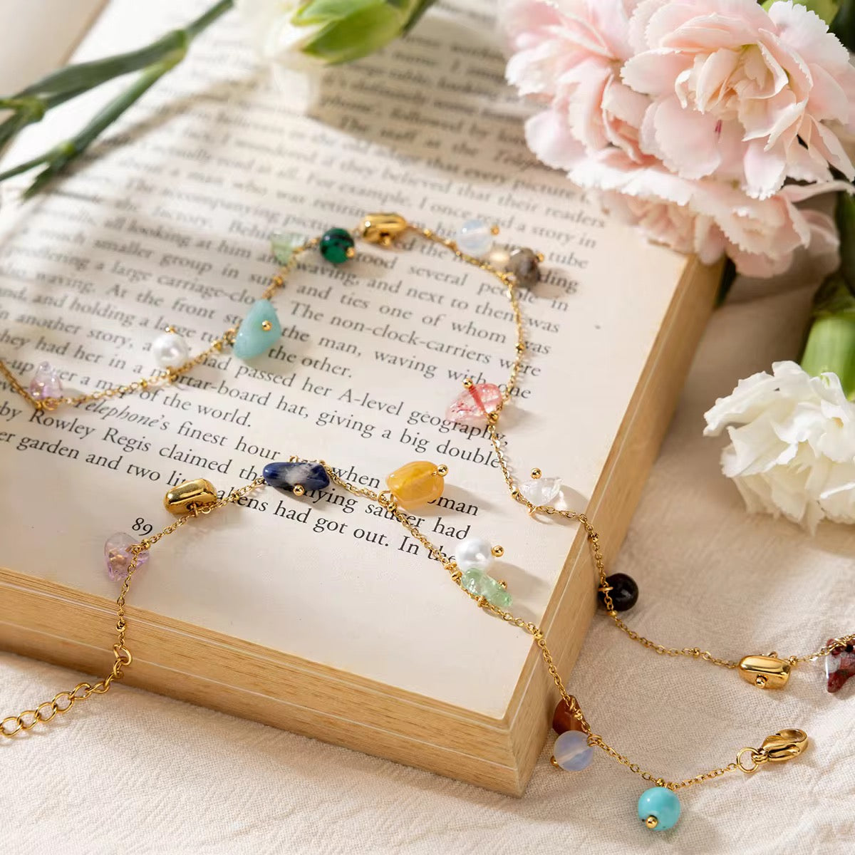 Natural stone Necklace