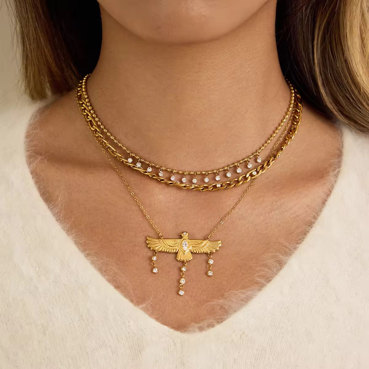 Vintage Eagle necklace