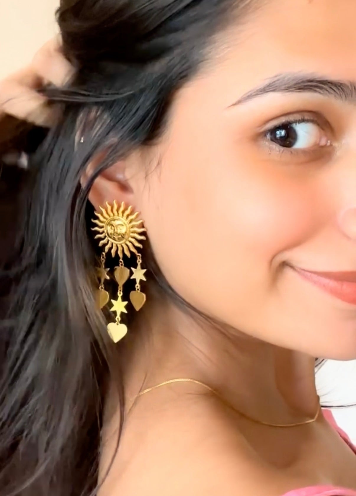 Sun Tassel Earrings