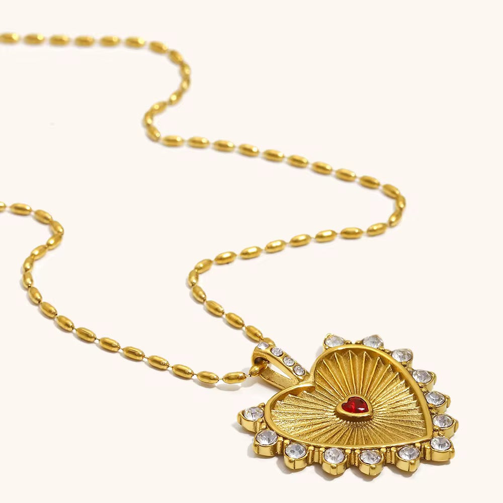 Vintage Heart Necklace