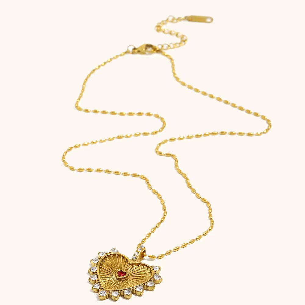 Vintage Heart Necklace
