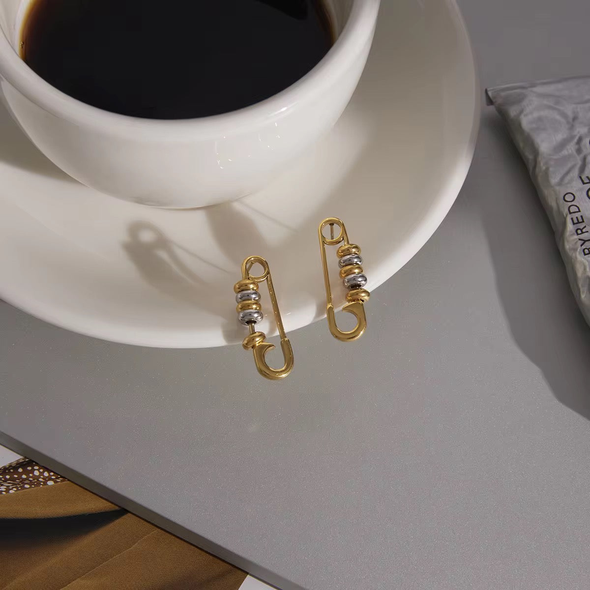 Safety Pin Earrings