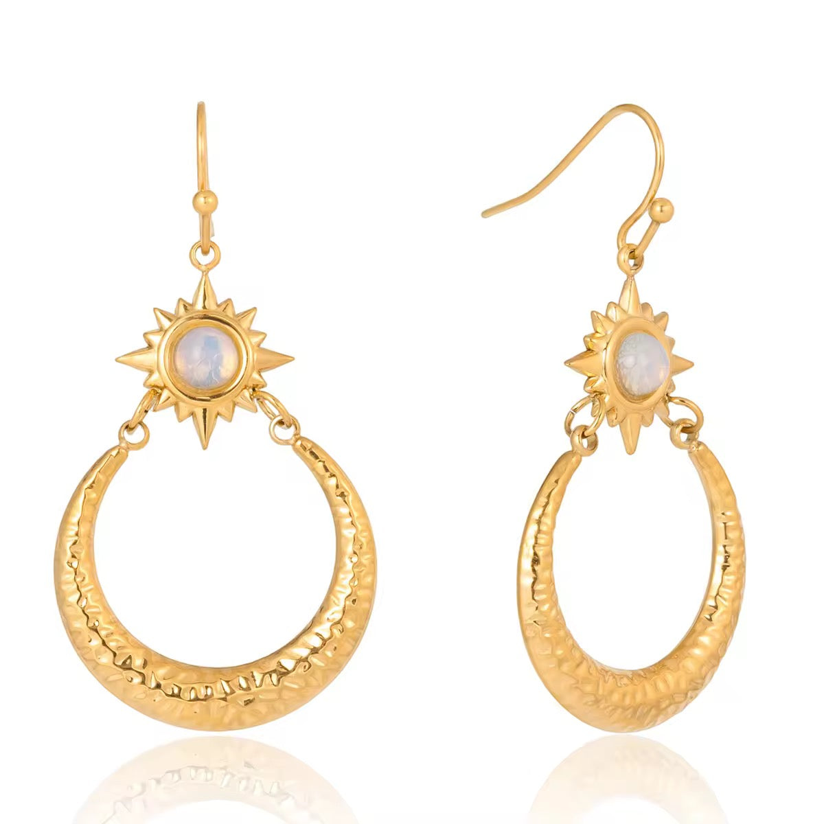 Boho Moon Earrings