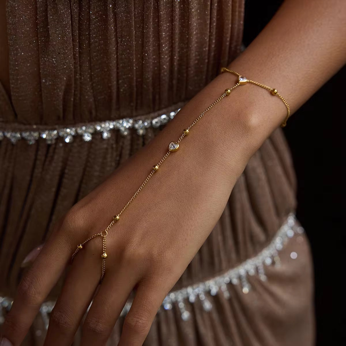 Heart Hand chain