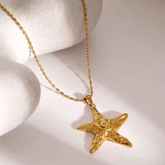 Star Lava Necklace