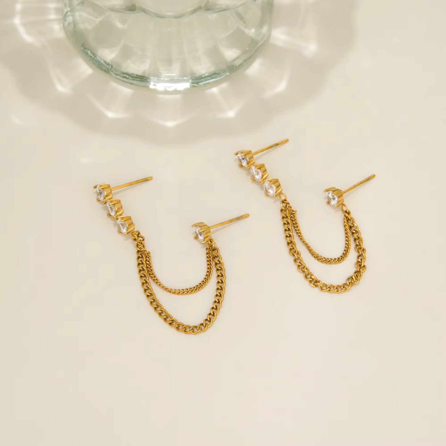 Zirconia Boho Earrings