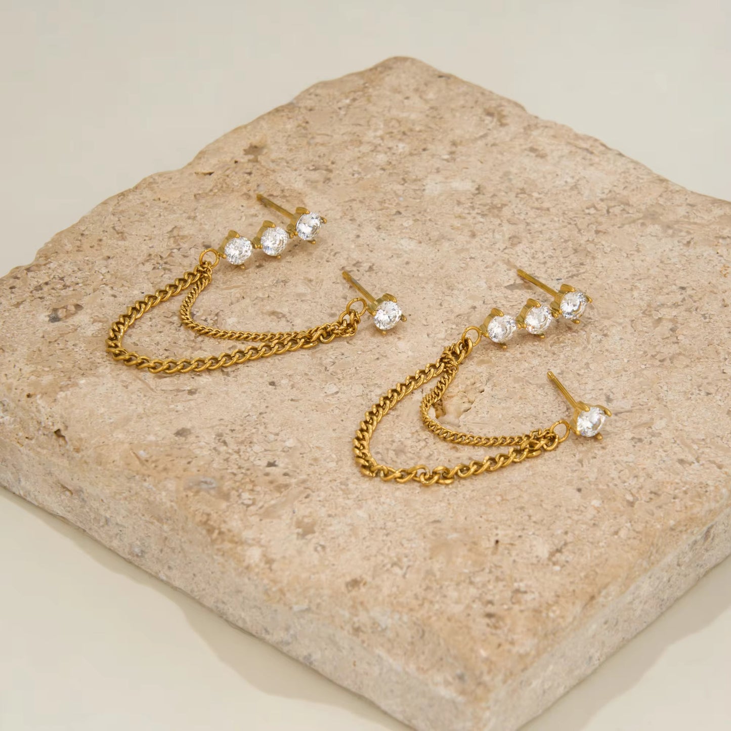 Zirconia Boho Earrings