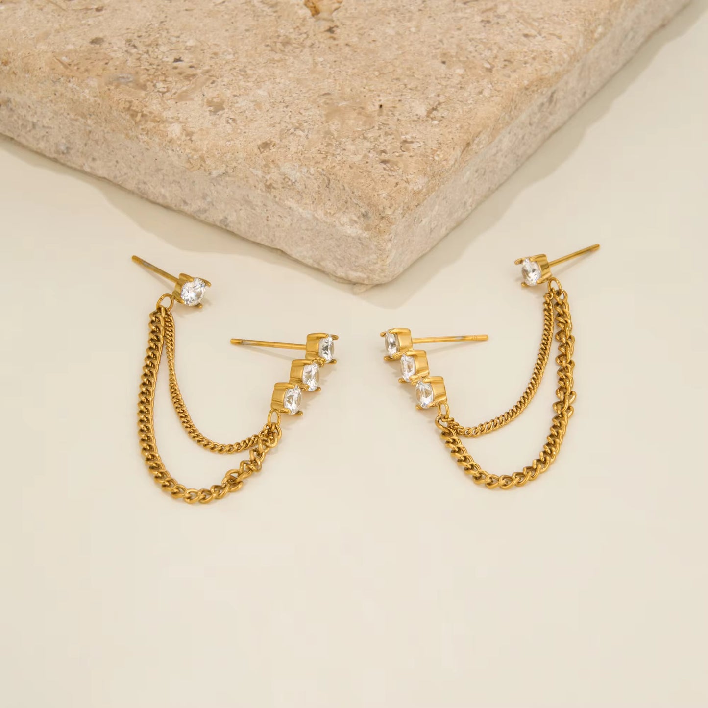 Zirconia Boho Earrings