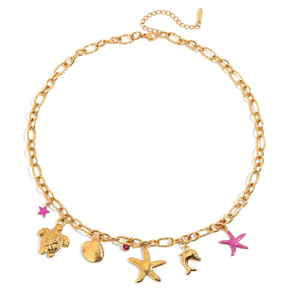 Pink Ocean Necklace
