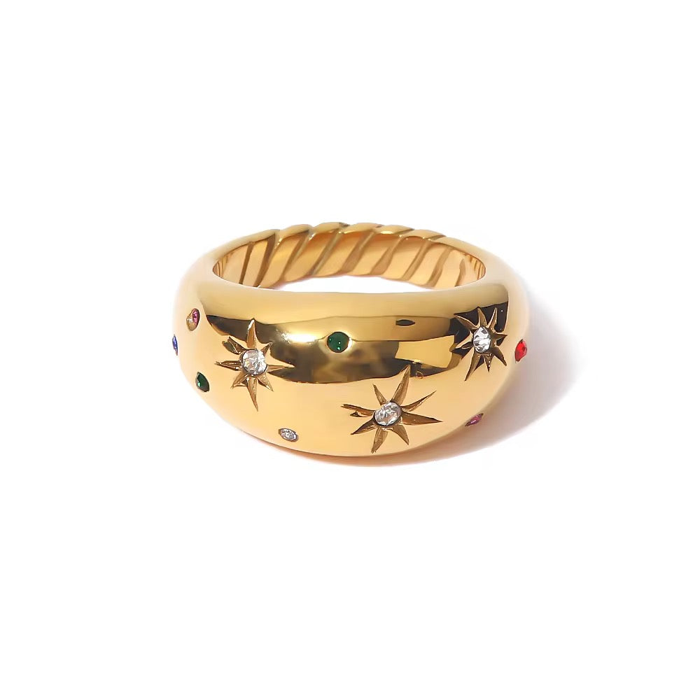Chunky Star Ring