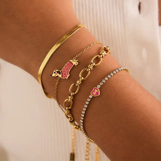 Cartoon Dog Bracelet