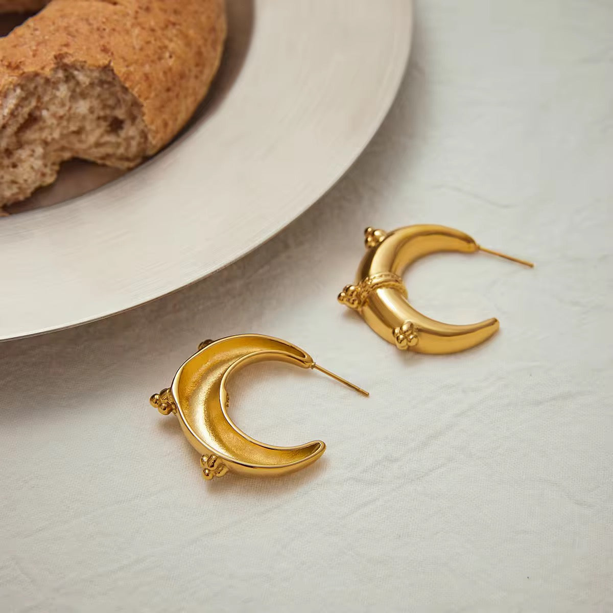 Hollow Boho Hoops