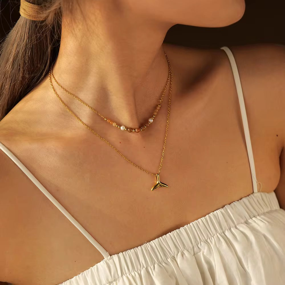 Mermaid layer Necklace
