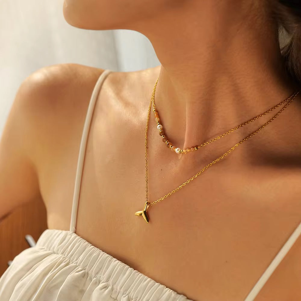 Mermaid layer Necklace