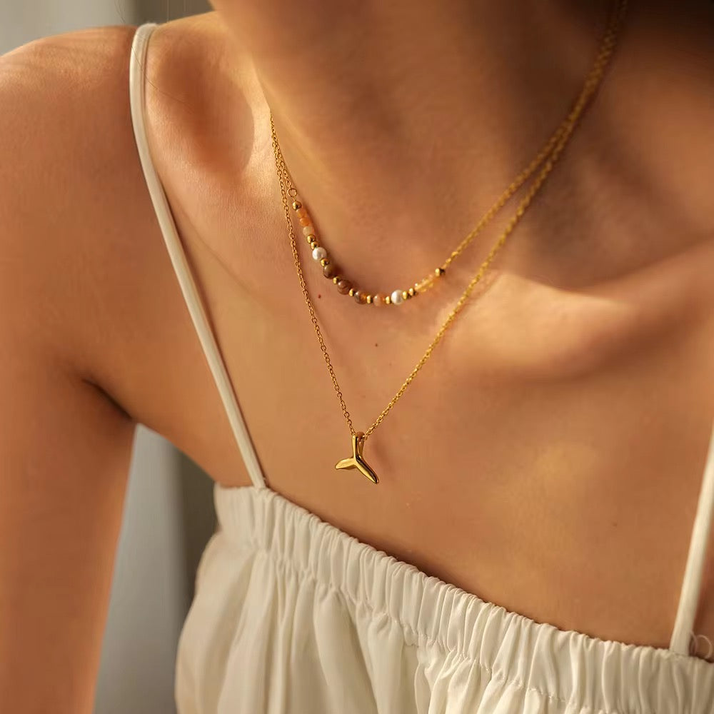 Mermaid layer Necklace