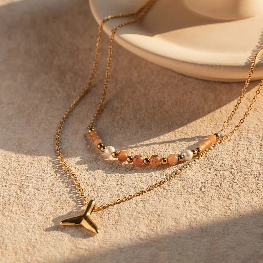 Mermaid layer Necklace