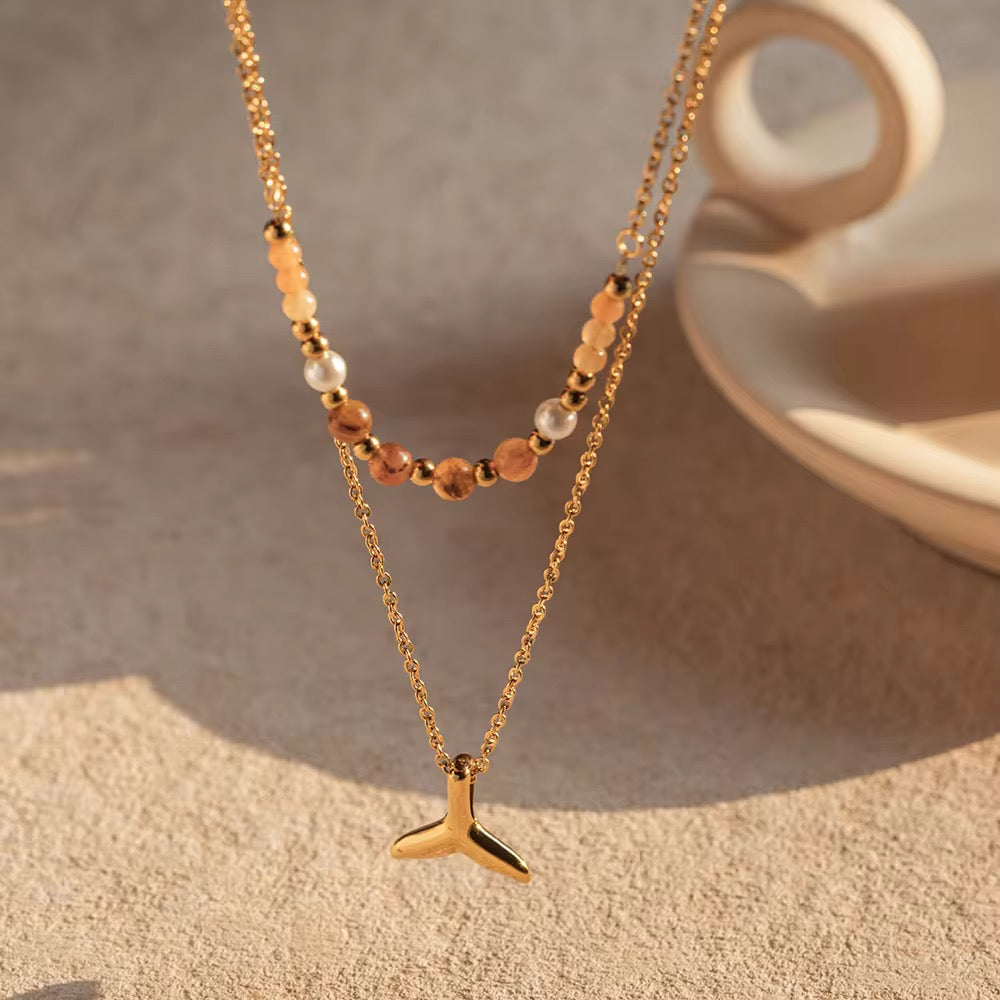 Mermaid layer Necklace
