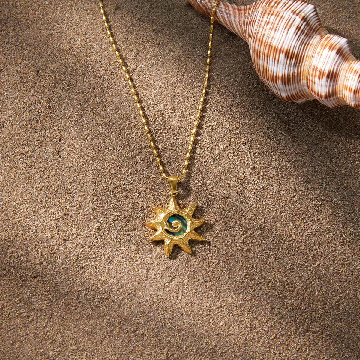 Sun holo necklace