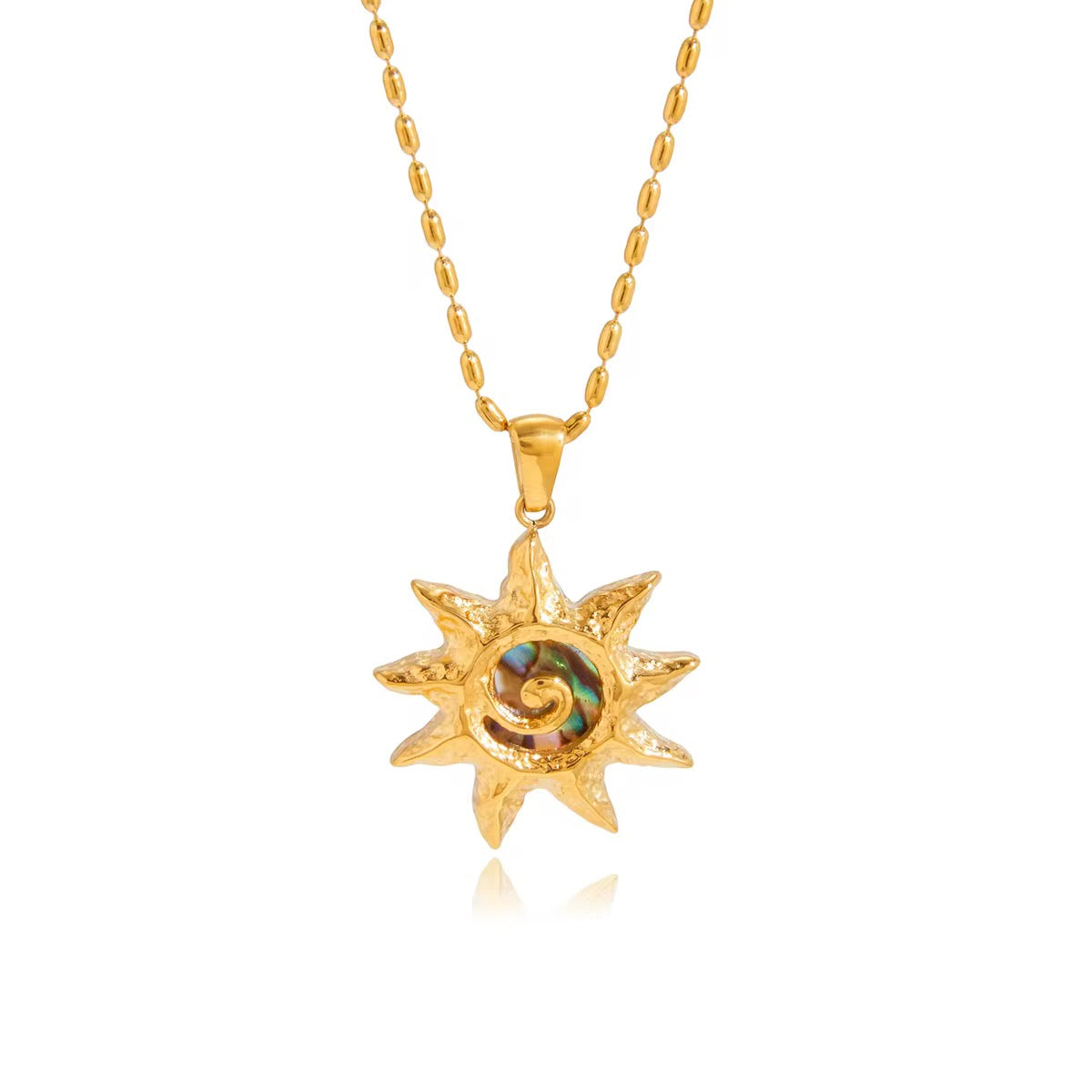 Sun holo necklace