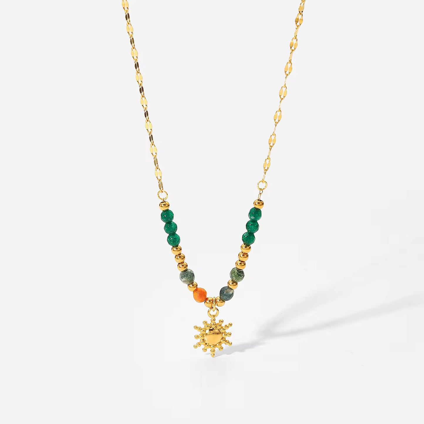 Sun beaded Necklace