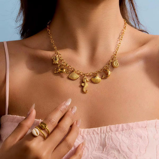 Alanna charm necklace