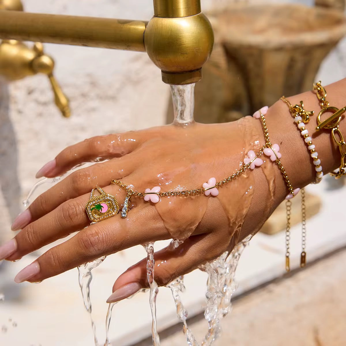 Butterfly Hand chain