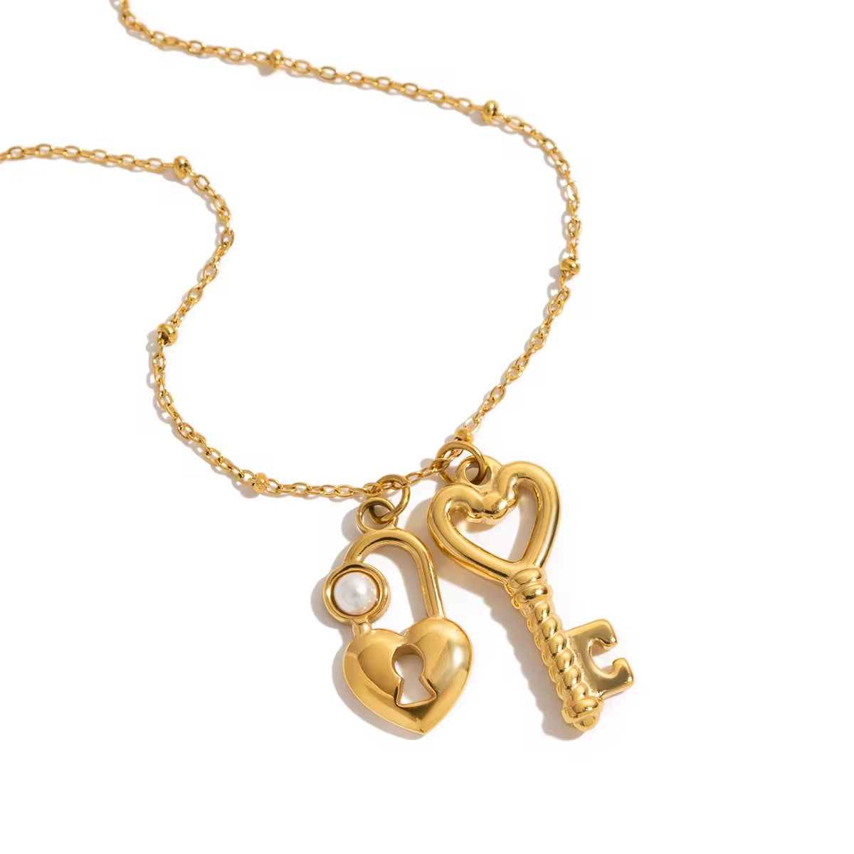 Lock & Key Necklace