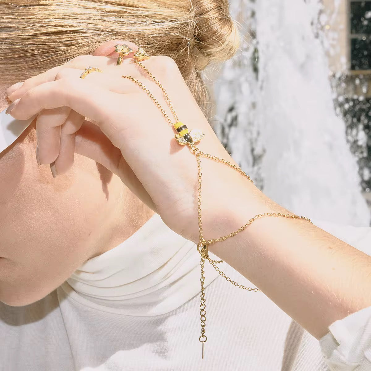 Bee Hand chain