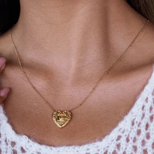 Vintage Heart Necklace
