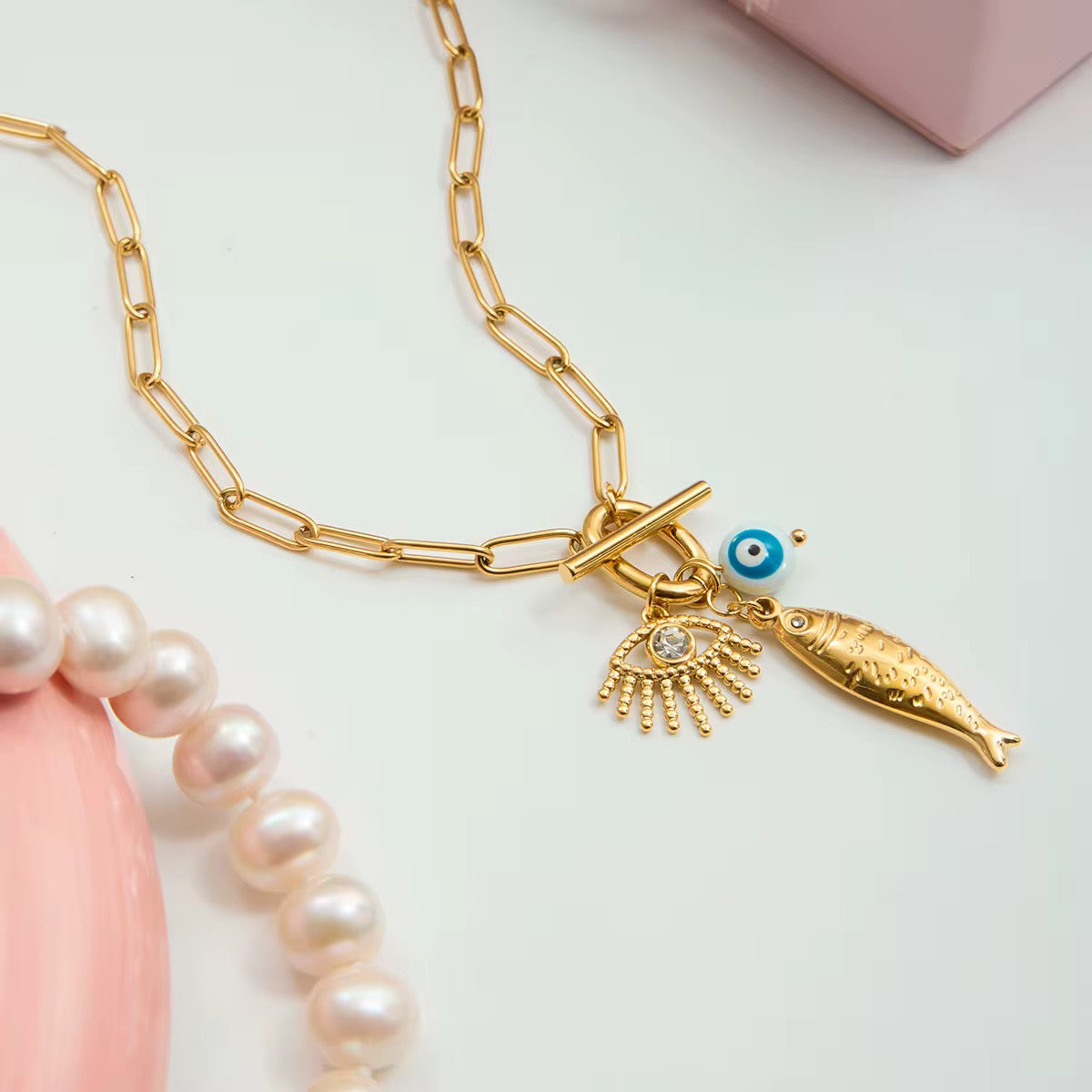 Fishy Eye Necklace