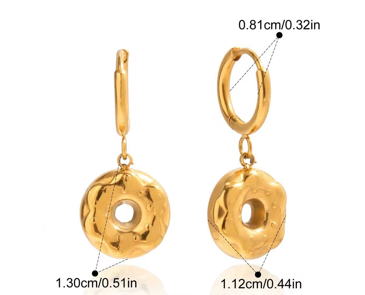 Donut waffle pretzel Hoops