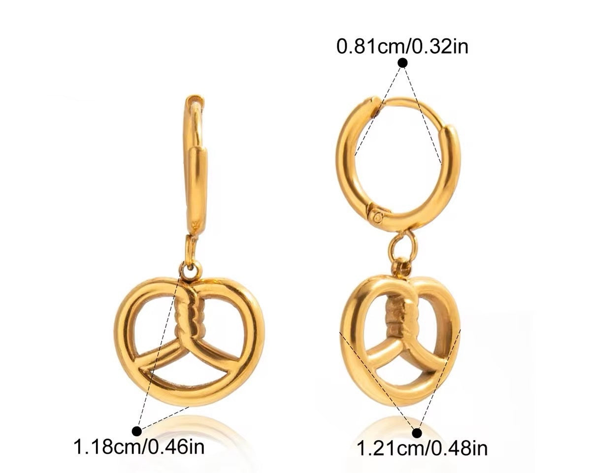 Donut waffle pretzel Hoops