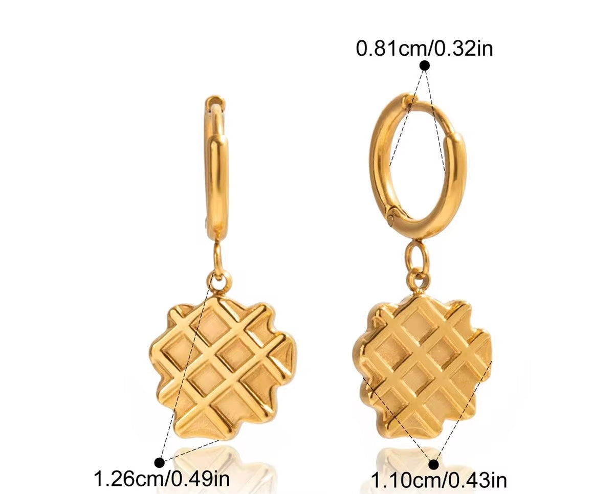 Donut waffle pretzel Hoops