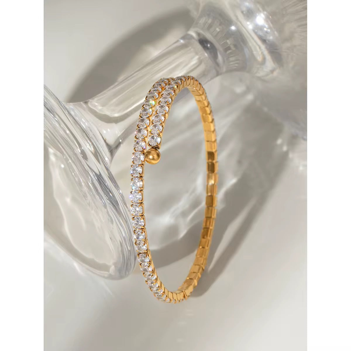 Zirconia Stone bracelet ( small )