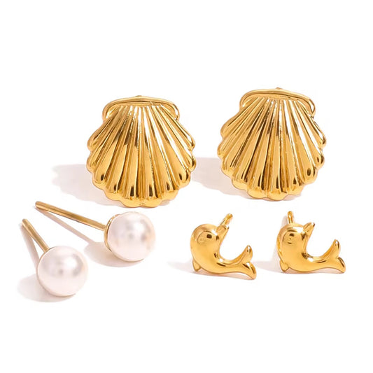 Dolphin Studs set