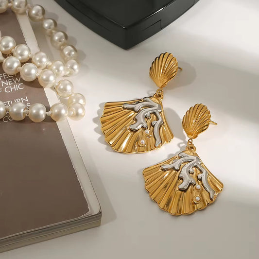 Coral Dual Tone dangles