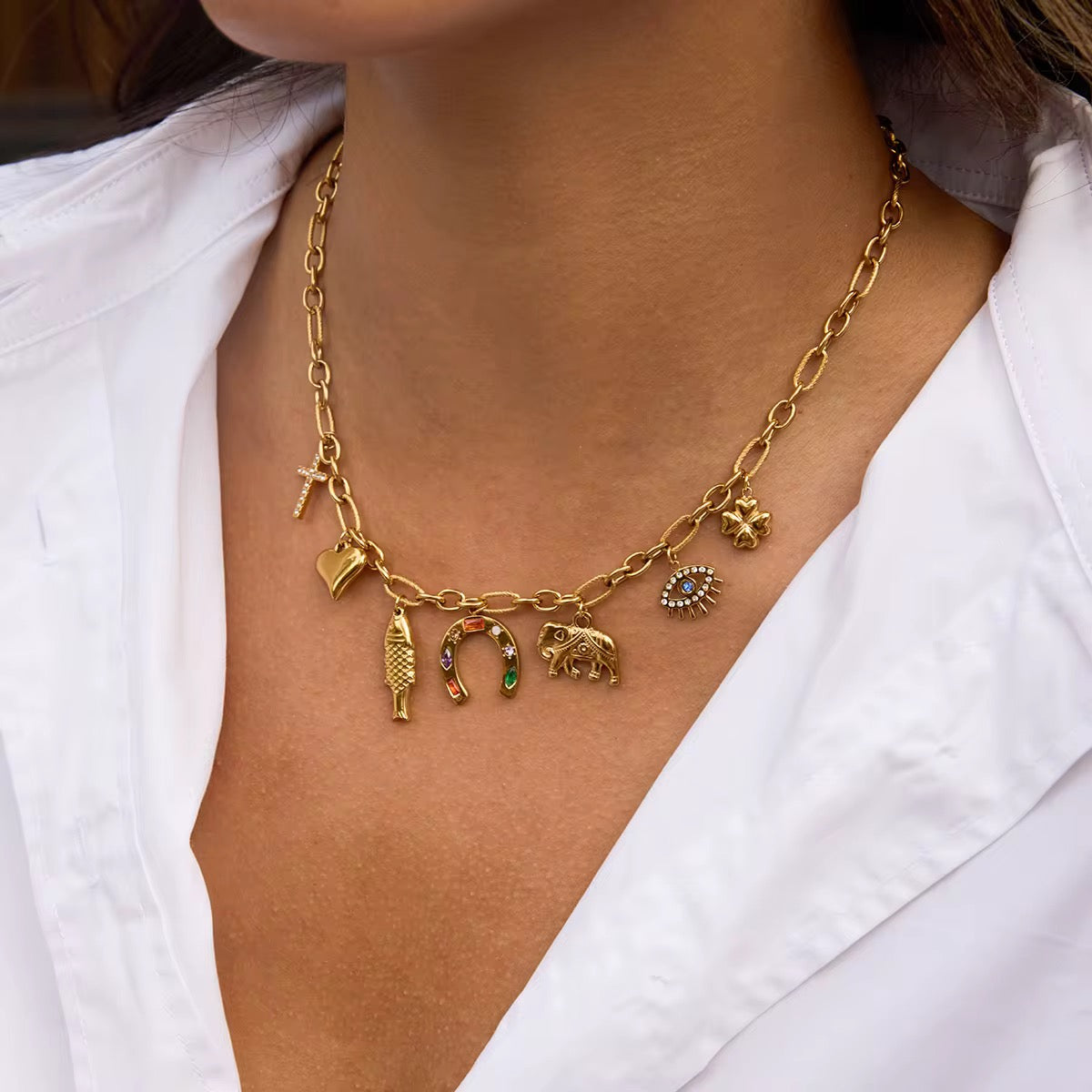 Sophie charm Necklace