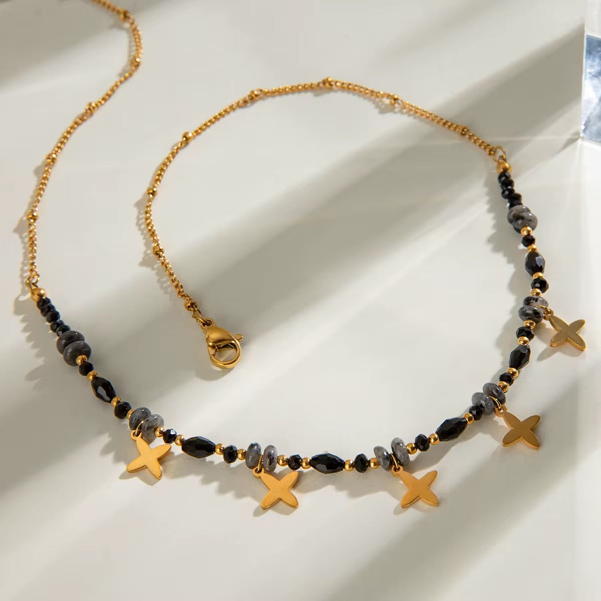 Crystal Cross Necklace