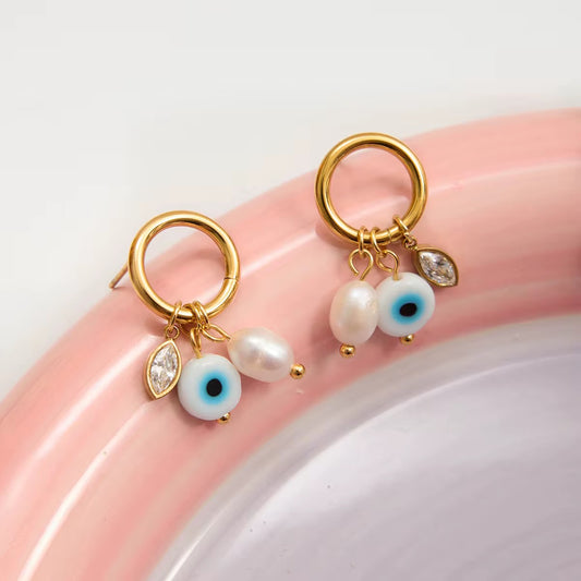 Eye Zirconia studs