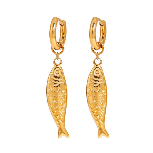 Fishy Drop Earrings
