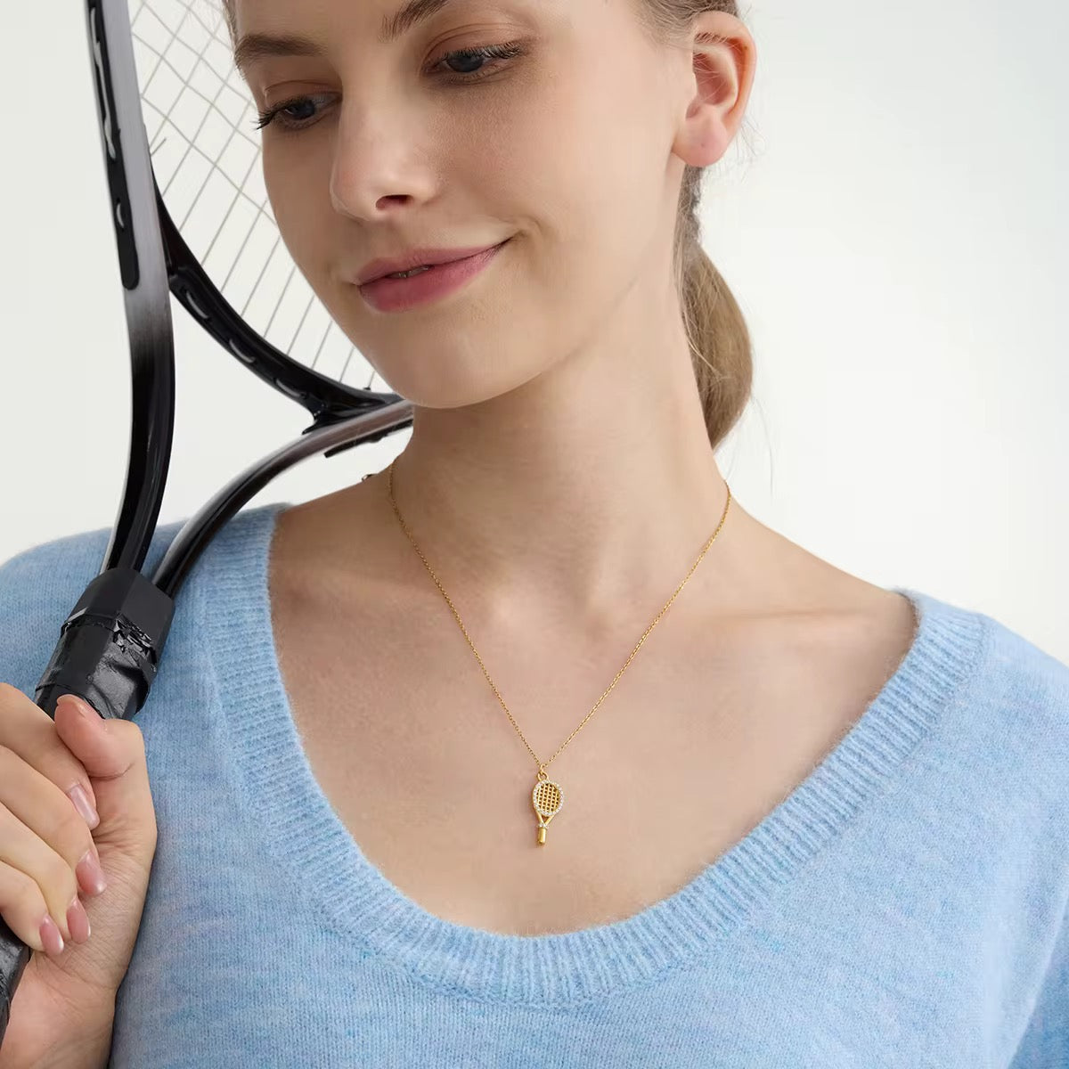 Zirconia Tennis Necklace