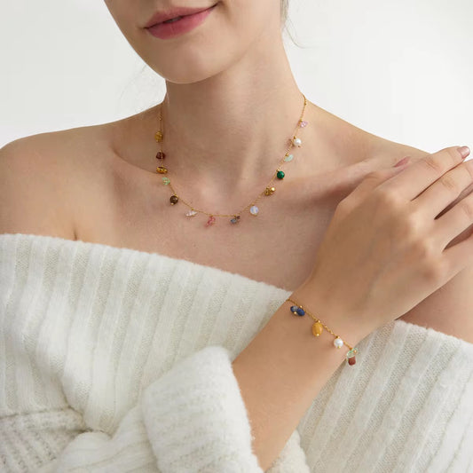 Natural stone Necklace