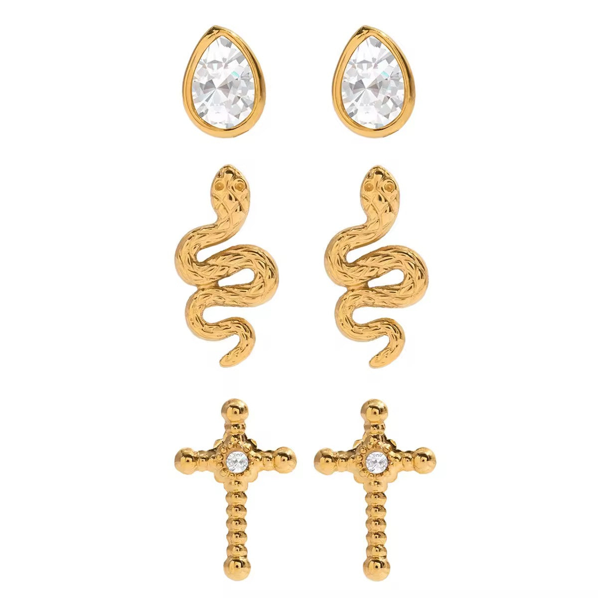 Serpent Studs set