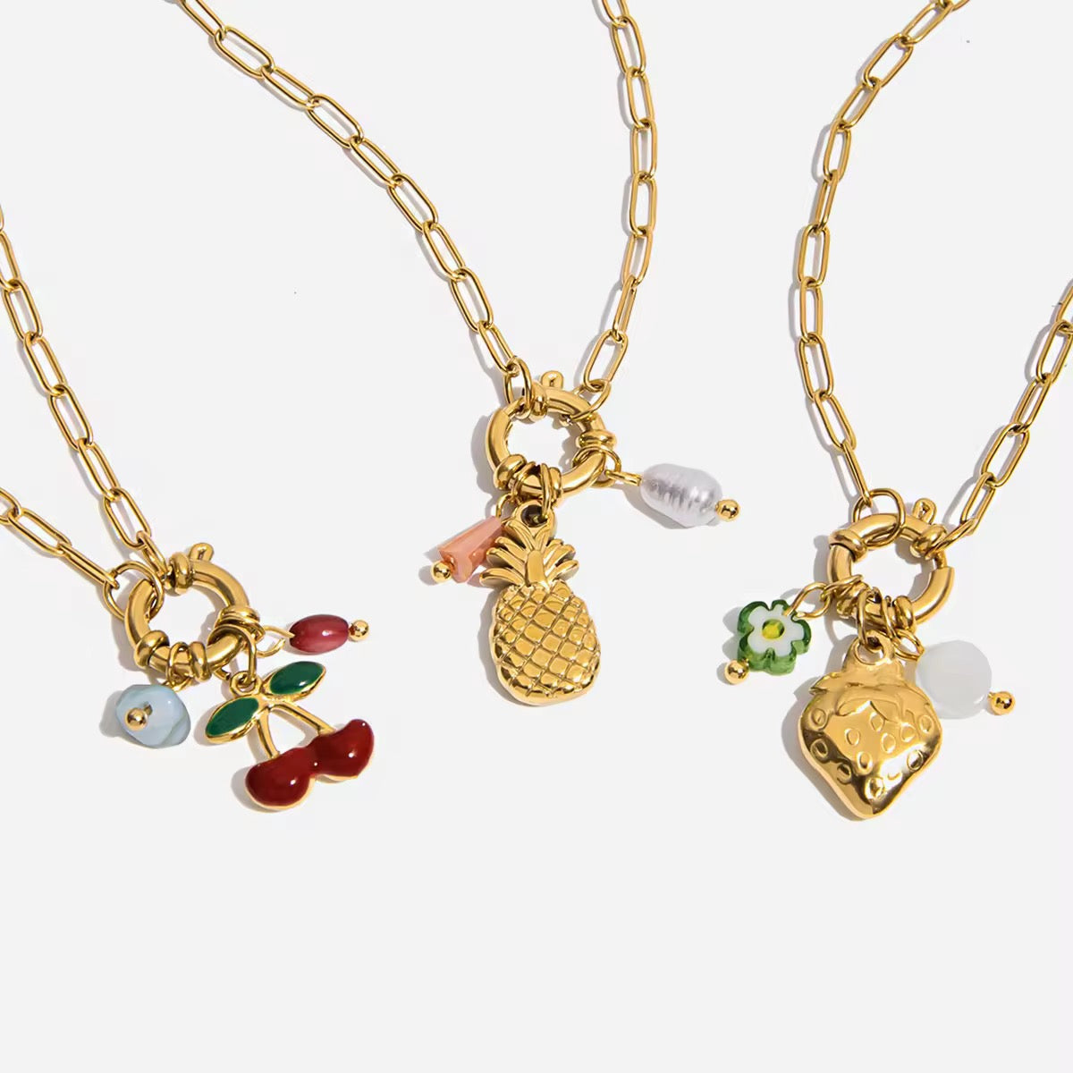 Fruit Pendant necklace
