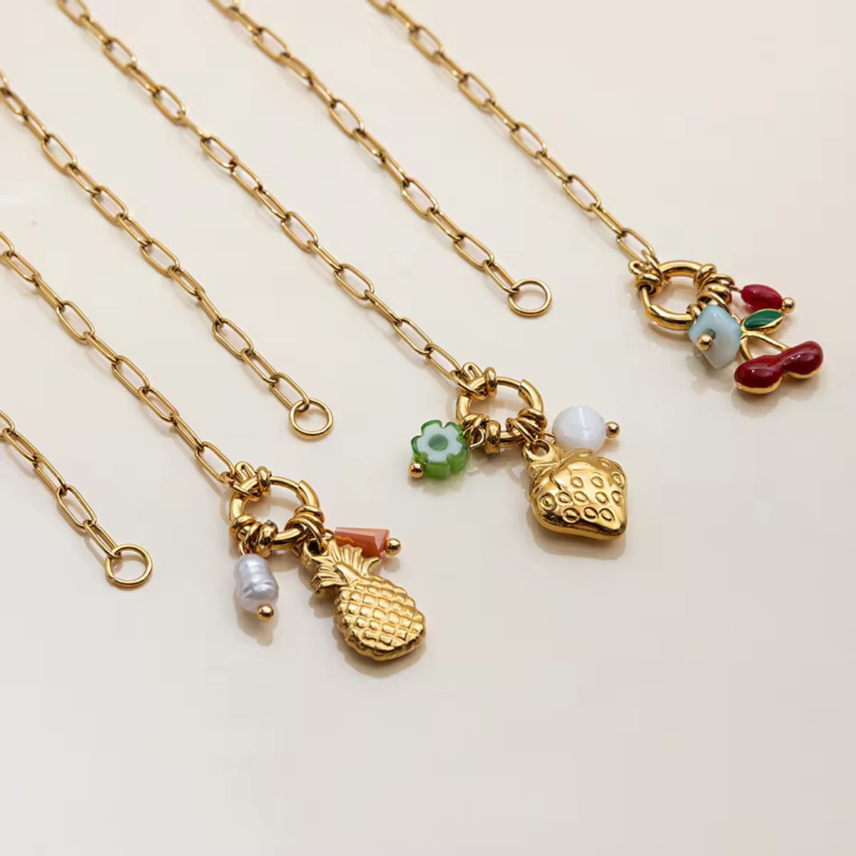 Fruit Pendant necklace
